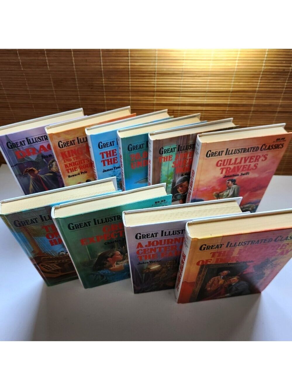 Great Illustrated Classics Lot of 10 Baronet Books Hardcover Children’s Classics